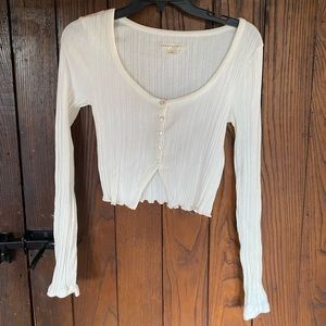 Aéropostale medium white womens blouse